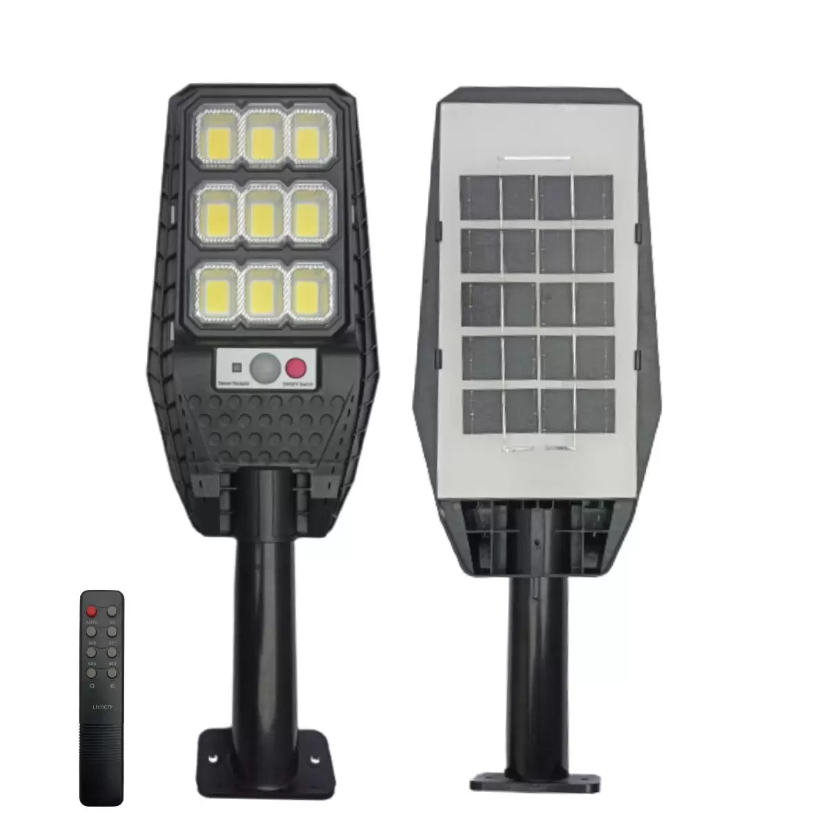 LÁMPARA SOLAR LED PARA EXTERIORES CON SENSOR MOVIMENTO